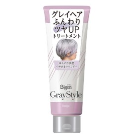 Bigen Gray Style Gray Care Treatment, Glossy Lavender, 7.1 oz (200 g)