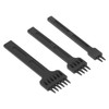 3 Pcs Leather Hole Punch DIY Hand Made Leather Goods