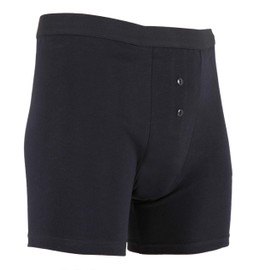 P&S Healthcare P&S Healthcare - Mens Padded Boxer Short - Washable Incontinence Brief - Black and White- Product Code: 2005