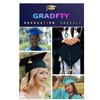 GRADFTY Red and Black Graduation Tassel 2026 for Grad Cap