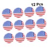 IWOWHERO 12pcs Flag Cloth Patches Stickers Embroidery DIY Patches for