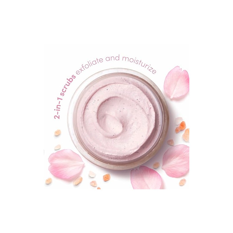 Dove Body Scrub Himalayan Salt & Rose Oil 3 Count
