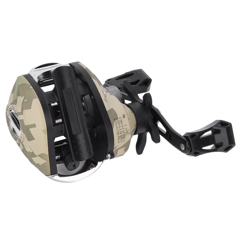 TT103 Casting Reel 7.3:1 High Speed Ratio Brake Metal Lure