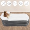 Unbranded Inflatable Bathtub Portable Adult SPA Shower Hot Cold Bath