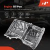 A-Premium Engine Oil Pan Sump with Drain Plug Compatible with