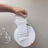Byour3 - Curtain Tape for Wavy Curtains - White Ruffle