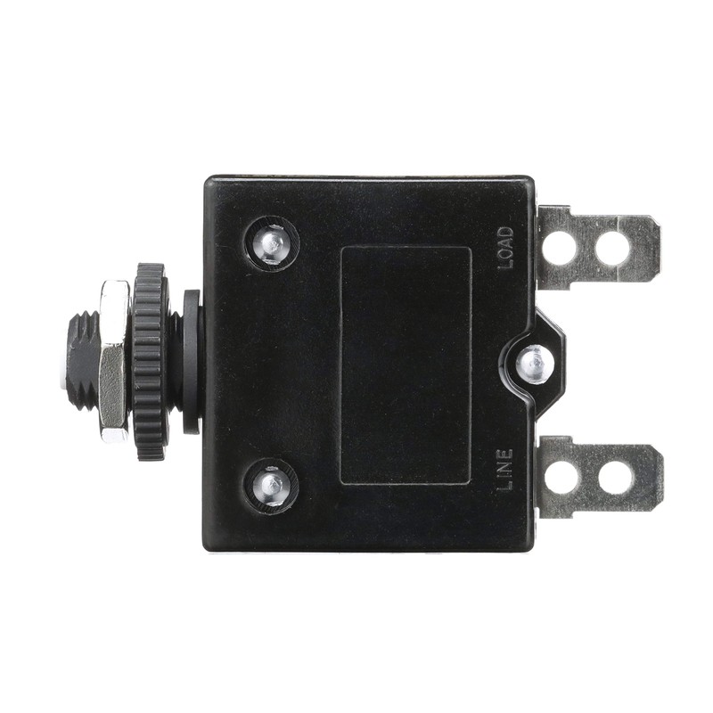 SEACHOICE 13151 Push Button Circuit Breaker 20A , Black