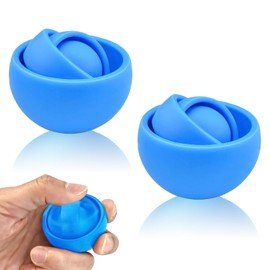 Fidget Toys Adults 2 PCs, Sensory Figette Spinner Anxiety Stress Relief Toys Quiet Fidgets Gyro for Autism ADHD Kids Gifts Cool Gadget Office Desk Toy Easter Basket Stuffers for Teen Boys