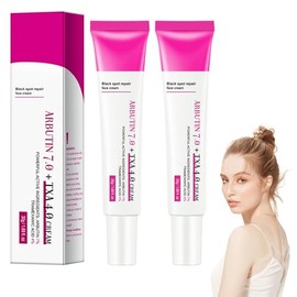 ARBUTIN 7.0 + TXA 4.0.CREAM, Crema Facial Hidratante, Cremas De Manchas Faciales, Aclara Manchas Oscuras, Pecas, Imperfecciones Y Pigmentación (2 PCS)