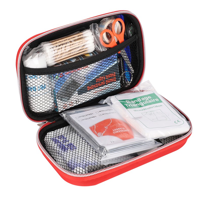 Portable Emergency Aid Kit Home Outdoor Car Emergency Survival Treatment