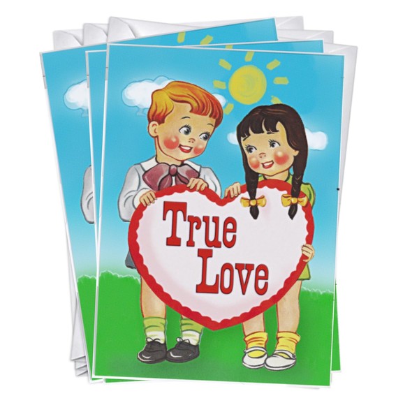 Wright Home & Gift True Love Valentines/Galentines Day Greeting Cards