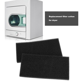 4 Pack Dryer Sponge Foam Filter for Many Tumble Dryers Heat DryersCompatible with Gorenje 429410 628504 ANH-628504 810183 ANH-810183 SP-13/Panasonic NHP8ER1 51878001 Filter Mat Condenser Dryer