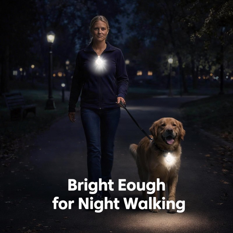 Wearable Nurse Night Light for Night Shift, Rechargeable Magnetic Clip-on