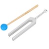 528HZ Aluminum Alloy Tuning Fork Wood Hammer Sound Healing Therapy
