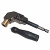 Drill Attachment - Adjustable Drill Adapter,Ergonomic Handle Right Angle Drill