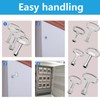 Formversity 12 Control Cabinet Keys Metal Set, Triangular Key, 4-Point
