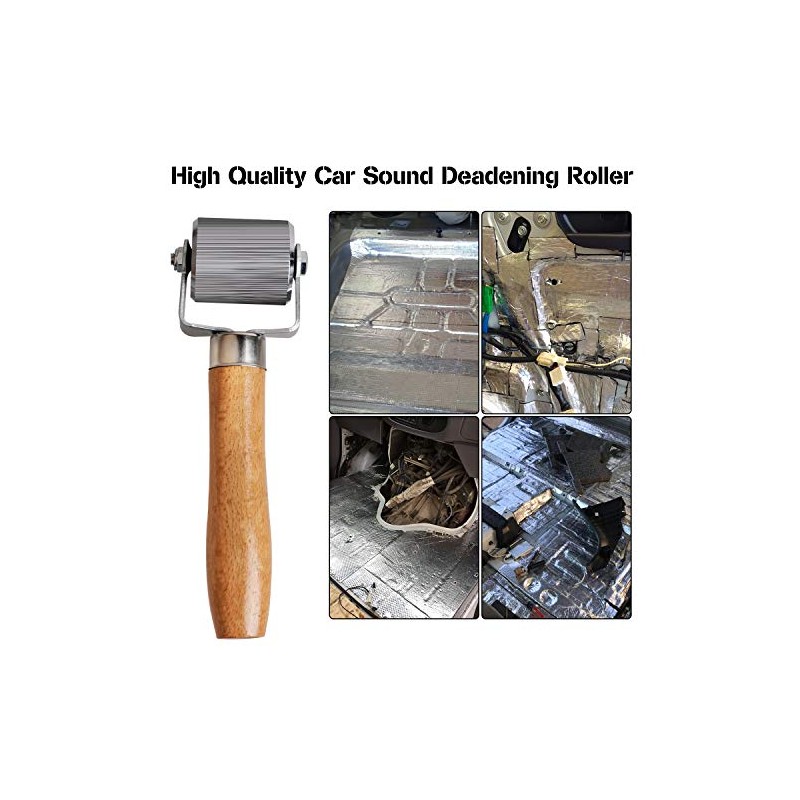 Car Sound Deadening Roller Tool Set - 3 Metal Installation