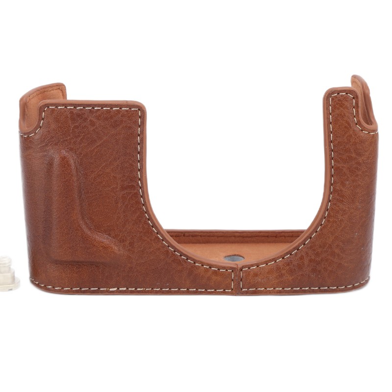 PU Leather Camera Half Case for Leica Q Half Body