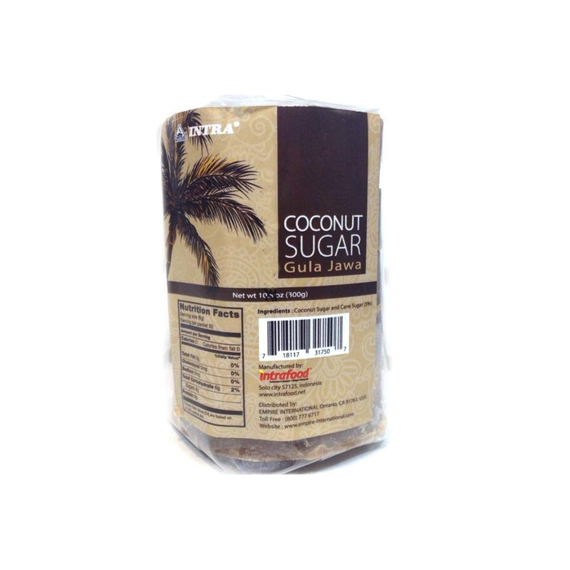 Intra Gula Jawa (Coconut Sugar) - 10.5oz (Pack of 3)