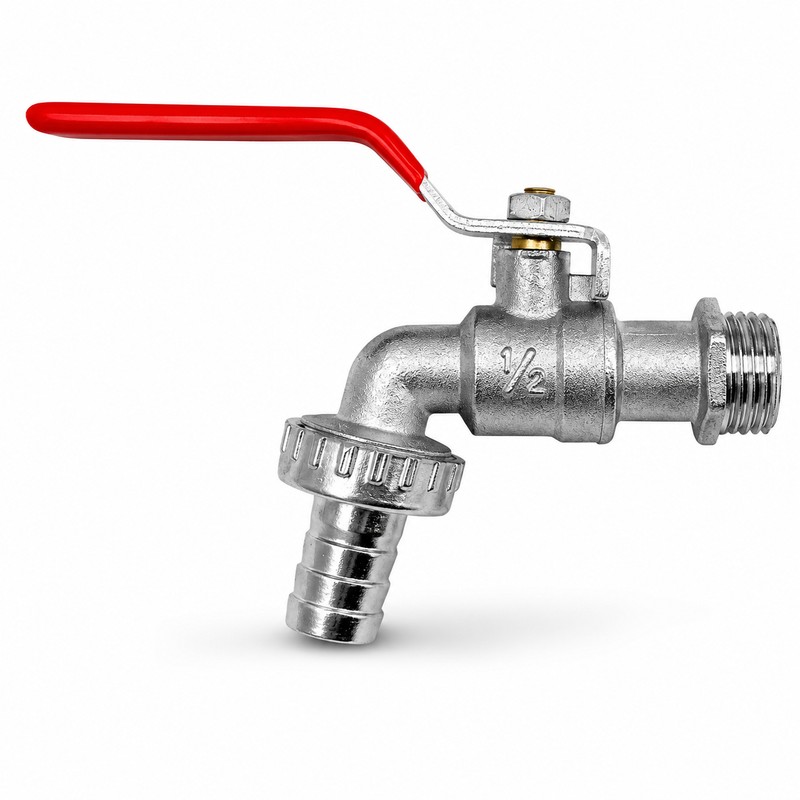 1/2 Inch Brass Faucet Valve for Garden Irrigation – Metal