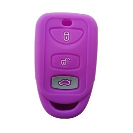 Funda de silicona para llavero inteligente sin llave, para Hyundai Elantra Genesis Sonata Kia Sorento Forte Optima