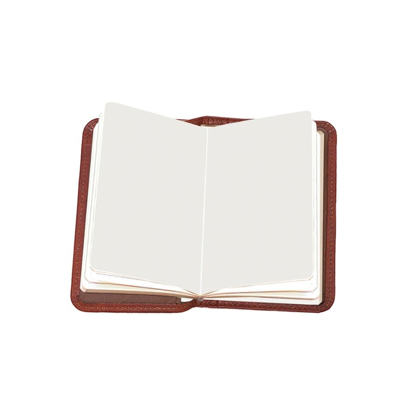 Scully Western Planner Leather Personal Weekly 2.75 x 4.25 Cognac