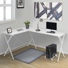 TREATLIFE HOME Efficient L-Shaped Computer Desk for Small Spaces, Modern