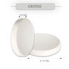 XILMARK Yoghurt Lids Compatible with Yoghurt Jars 125 grs (Edeka,