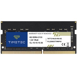 Timetec Hynix IC 8GB DDR4 SODIMM for Intel NUC KIT Products Mini PC/HTPC 2133MHz PC4-17000 Non ECC Unbuffered 1.2V CL15 1Rx8 Single Rank 260 Pin Laptop Notebook Computer Memory Ram Module Upgrade(8GB)