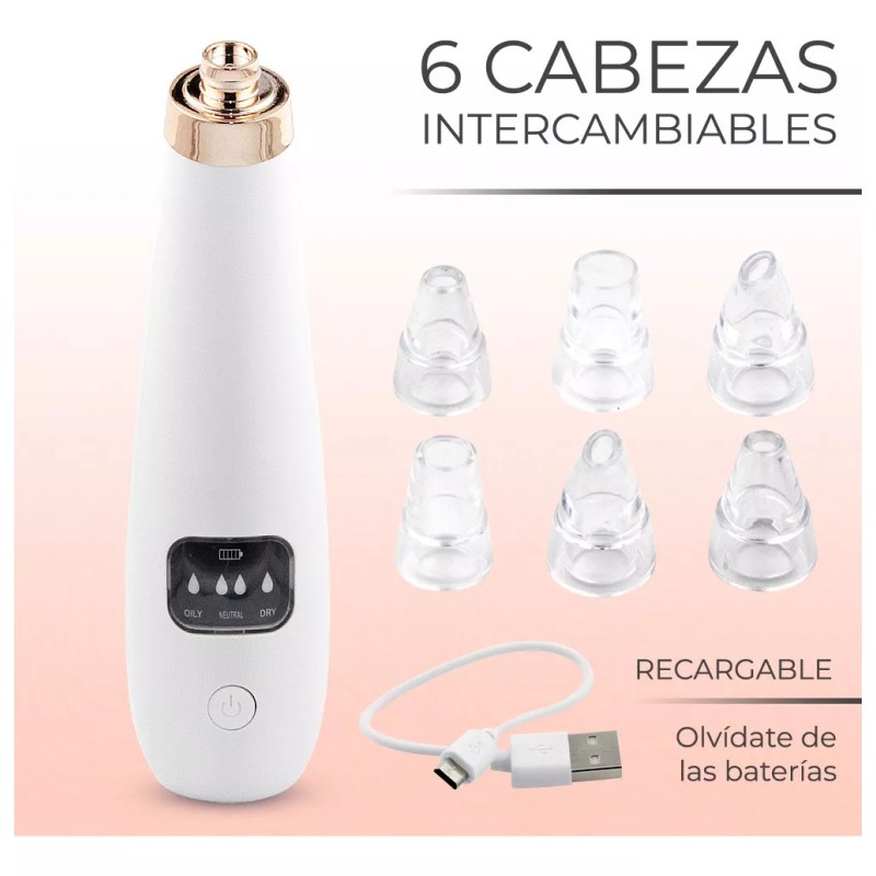 EGTMA Limpiador Y Extractor De Poros Y Espinillas Por Succión
