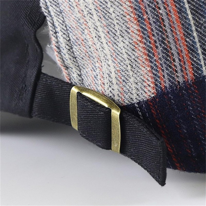 HIQIU Flat Cap Men's Flat Cap Barret Cap, Peaked Cap