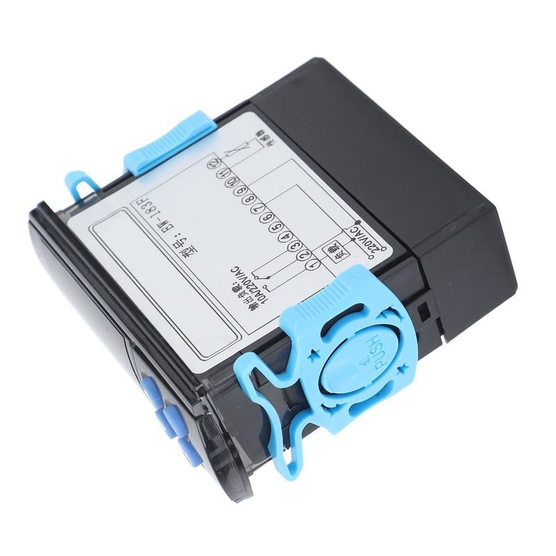 Universal Temperature Controller Dual Display Window Microcomputer Thermostat for Cooling