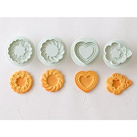 cotta Jam Cookie Cutter (Flower and Heart)