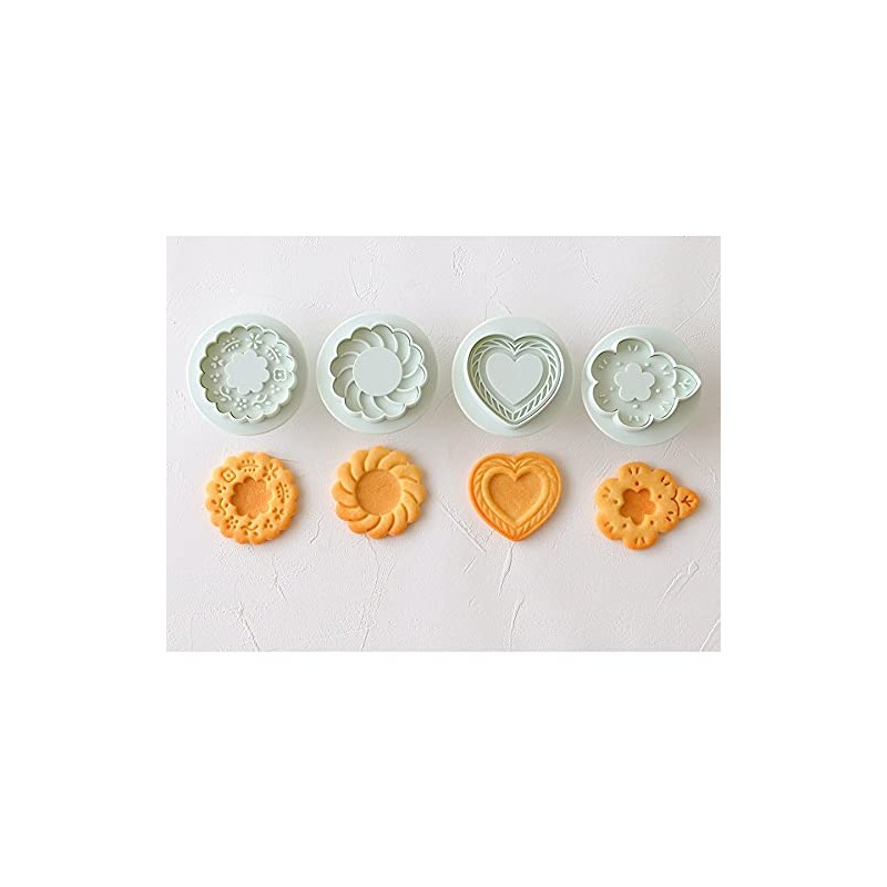 cotta Jam Cookie Cutter (Flower and Heart)