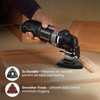 KELIN 118 PCS Multitool Blade Kits Cutting and Sandpaper Oscillating