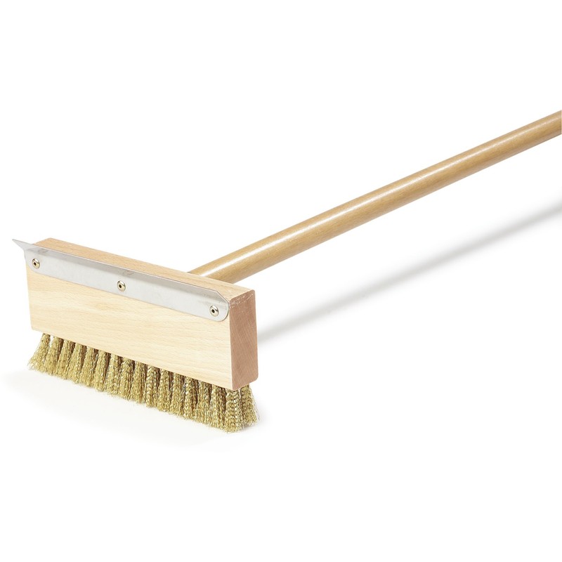 Carlisle FoodService Products 4152000 Oven Brush & Scraper With Handle,