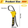 KSVFTB Rubber Strap Wrench, Multi-Purpose, Adjustable, Heavy Duty, for Pipes,