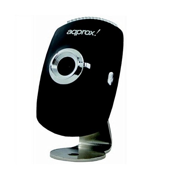 Approx APPWC01 USB-Webkamera (USB 2.0), Schwarz/silberfarben
