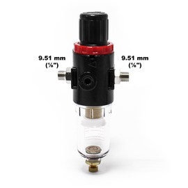 Spare Part Airbrush Compressor Pressure Regulator & Filter with Gauge and Water Separator Gauge