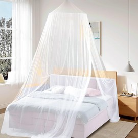 JWDMHSJ Mosquito Net Bed for Double Bed, Single Bed, Mosquito Net, Travel Mosquito Net, Bed Mosquito Net, Double Bed, Fine Mesh Bed Canopy, Mosquito Net, for Home and Indoor Outdoor (C)