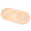 Salt Rimmer Pine Wood Sugar Rimmer Waterproof Holder Bar Tool