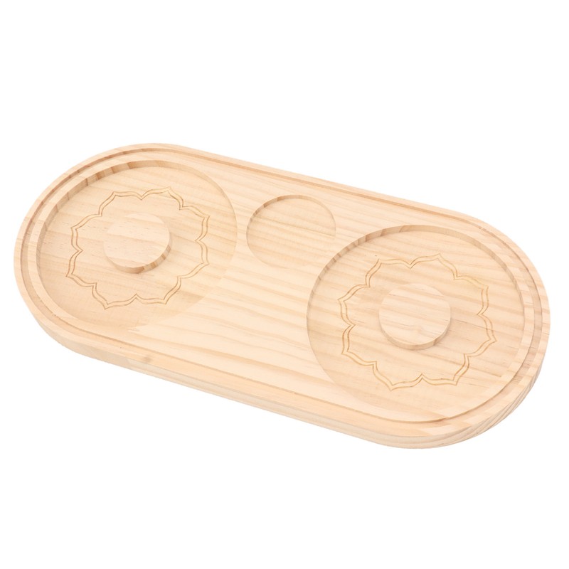 Salt Rimmer Pine Wood Sugar Rimmer Waterproof Holder Bar Tool