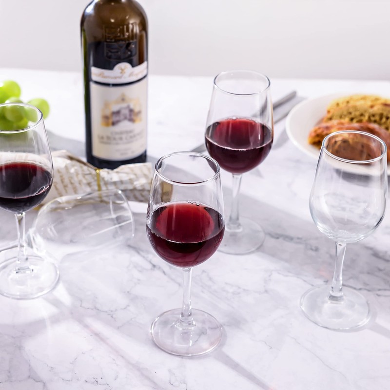 UMEIED All Purposed Wine Glasses Set of 12, Classic Wine