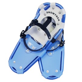 SNOWTREK Aluminum Snowshoes for Kids, Youth and Adults with Carrying Bag