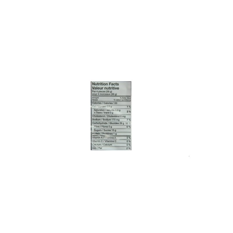 Twizzlers Black Licorice Twists (Pack of 4)