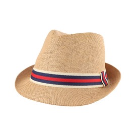 WESTEND Unisex Summer Wide Brim Fedora - Hats for Men & Women + Panama Hats & Straw Hats