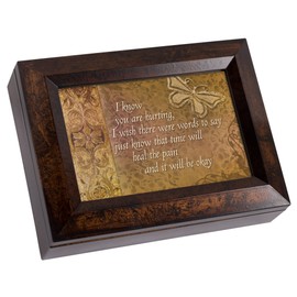 Cottage Garden Time Will Heal Amber Digital Music Box Plays My Wish