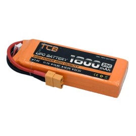 TCB-BATT 11.1V 3S 1800mAh 25C LiPo Battery XT60 plug for RC Airplane Helicopter Drone