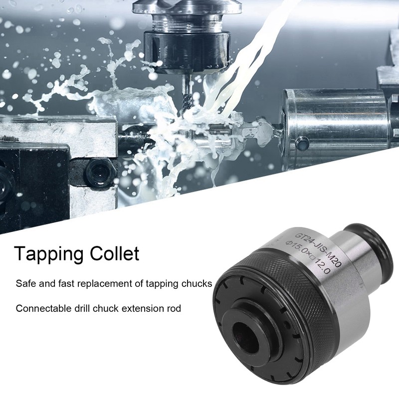 Tapping Collet Overload ProtectionFast Change Tap Chuck Japanese Standard GT24JISM20