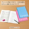 Kokuyo No-203CATN-G Campus Notebook, Dot Ruled, A4 Size, Green